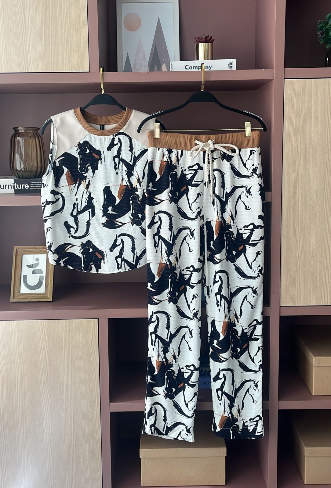 Conjunto Beatriz Viscose Estampado