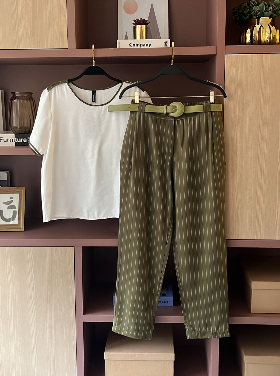 Conjunto Julia Viscocrepe Risca De Giz