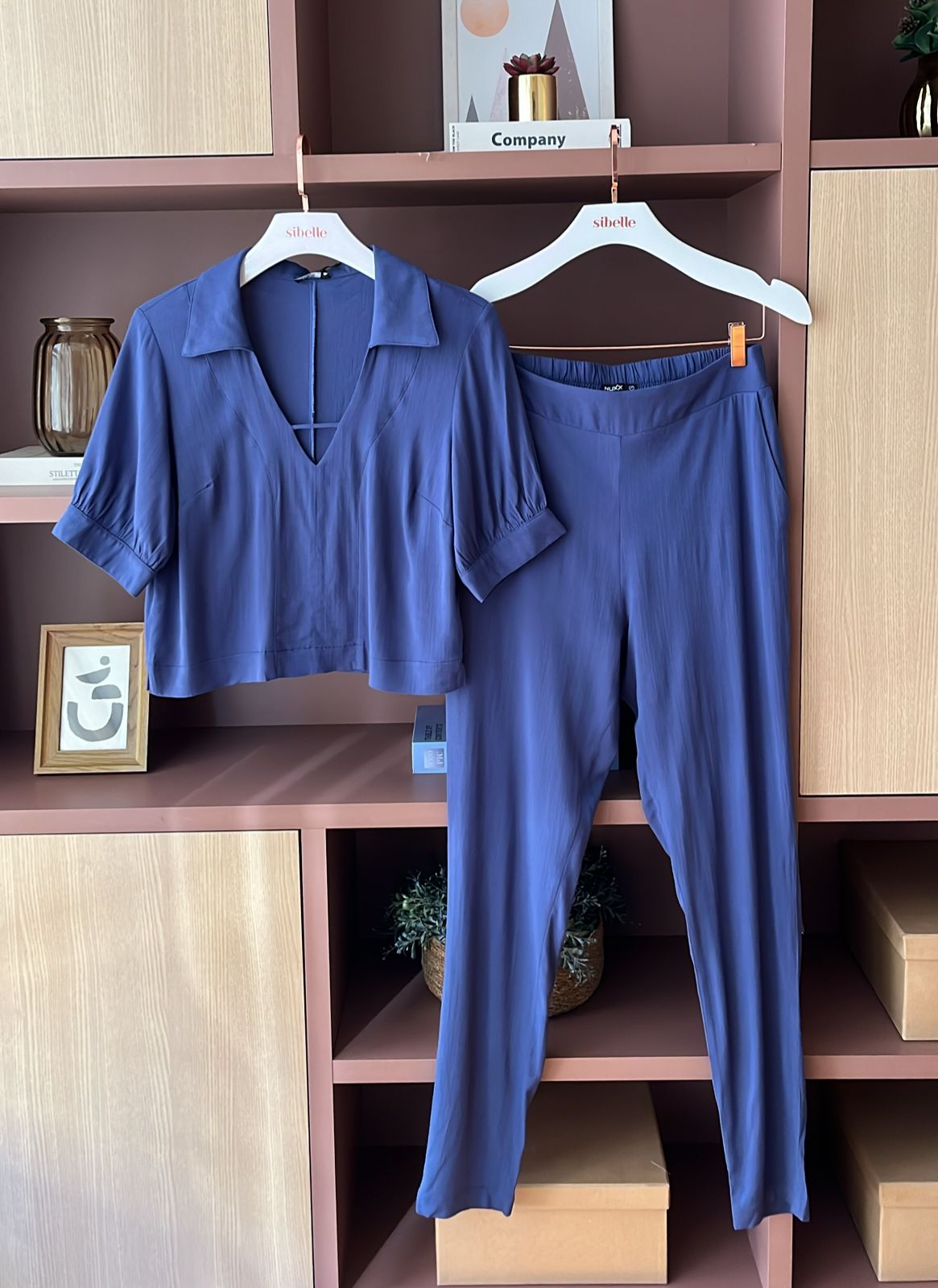 Conjunto Sabrina Viscolinho